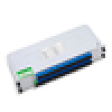 1 * 32 Tipo de inserção Fibra óptica PLC Splitter, FTTH Singlemode SC1 * 4 1 * 8 1 * 16 Blade Módulo de inserção Fibra Óptica PLC Splitter